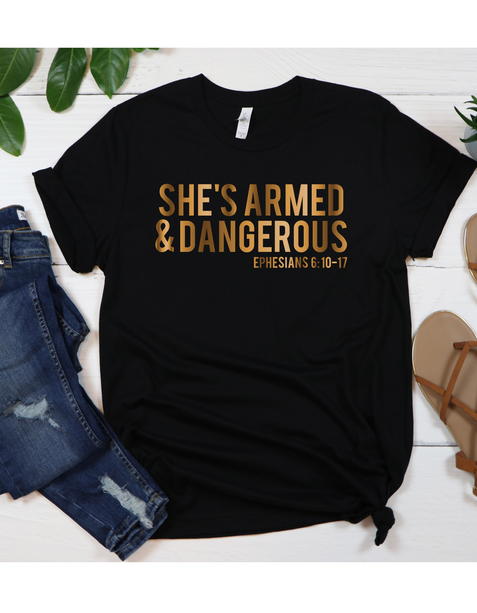 She's Armed and Dangerous Tee