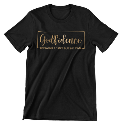 God Fidence Golden T-Shirt